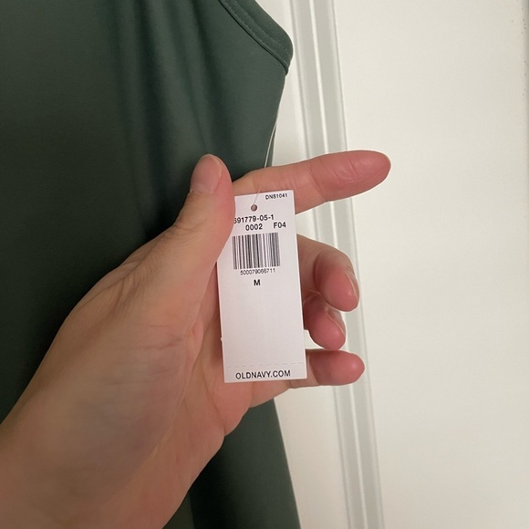 Old Navy Powersoft Go-Dry Racerback Dress Green Size Medium - Picture 7 of 9